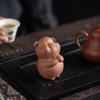 Ceramic Zodiac Pig Tea Pet Desktop Ornament Zen Tea Set Accessory Creative Home Decor Gift for Tea Lovers Meditation Room