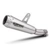 Non-destructive Install Kit: Stainless Steel Mid-Section & Tail Muffler for CFMoto 450SR Exhaust, Compatible with Original System