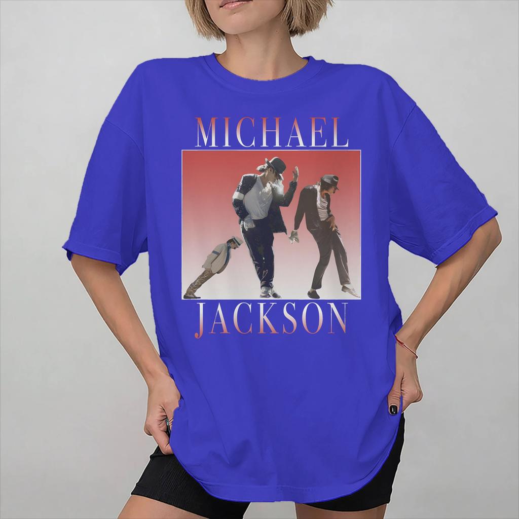 Michaels Jacksons MJ the Musical Tee Shirt for Unisex Women Fashion T Shirts Cotton Clothing