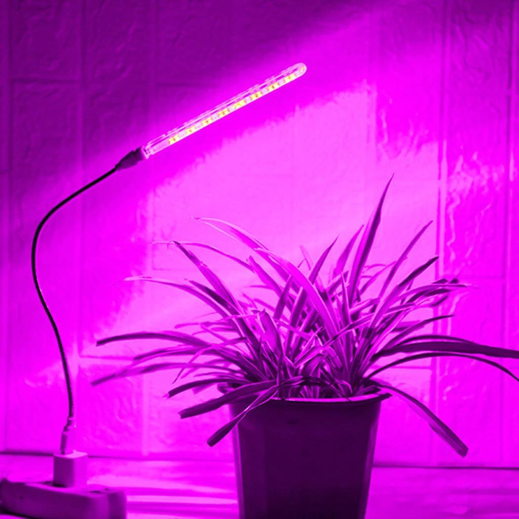 LED světlo pro rostliny, růstové světlo, USB, domácí zelená rostlina, květina, sazenice, plné sukulentní doplňující světlo