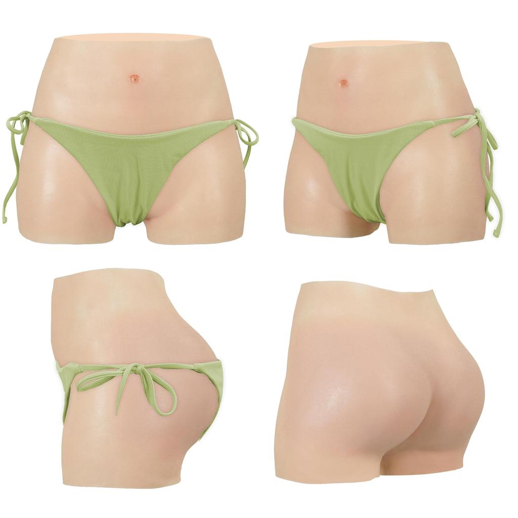Silicone with Become a Easy to Put On and Take Thin Lee Asian Yellow [CYOMI] Pants, Cross-dressing Pants, Shorts, Catheter, Woman, Cosplay, Costume,