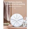 Mini Washing Machine Portable Washing Machine 10W USB Mini Turbine Washer for Underwear Baby Clothes Business Travel Apartment