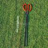 Stainless Steel Fire Tongs Coal Grabber Trash Picker Household Vintage Extended Kitchen Coal Grill Tongs Large and Small Sizes