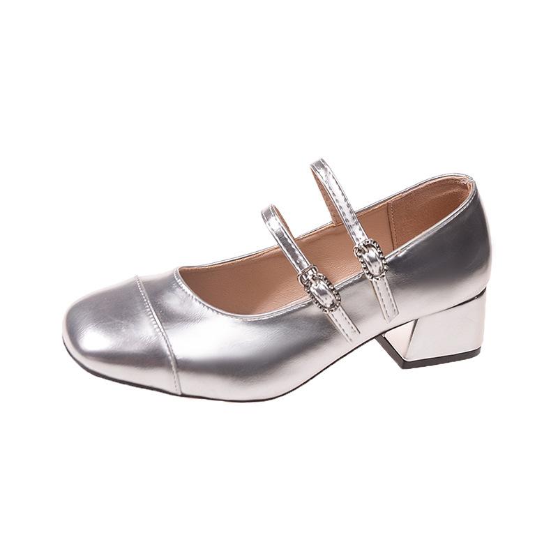 Women Pumps Spring Autumn Fashion Quality Women Shoes Low Heel Square Square Toe Comfortable Sexy Heels Women Zapatos De Mujer