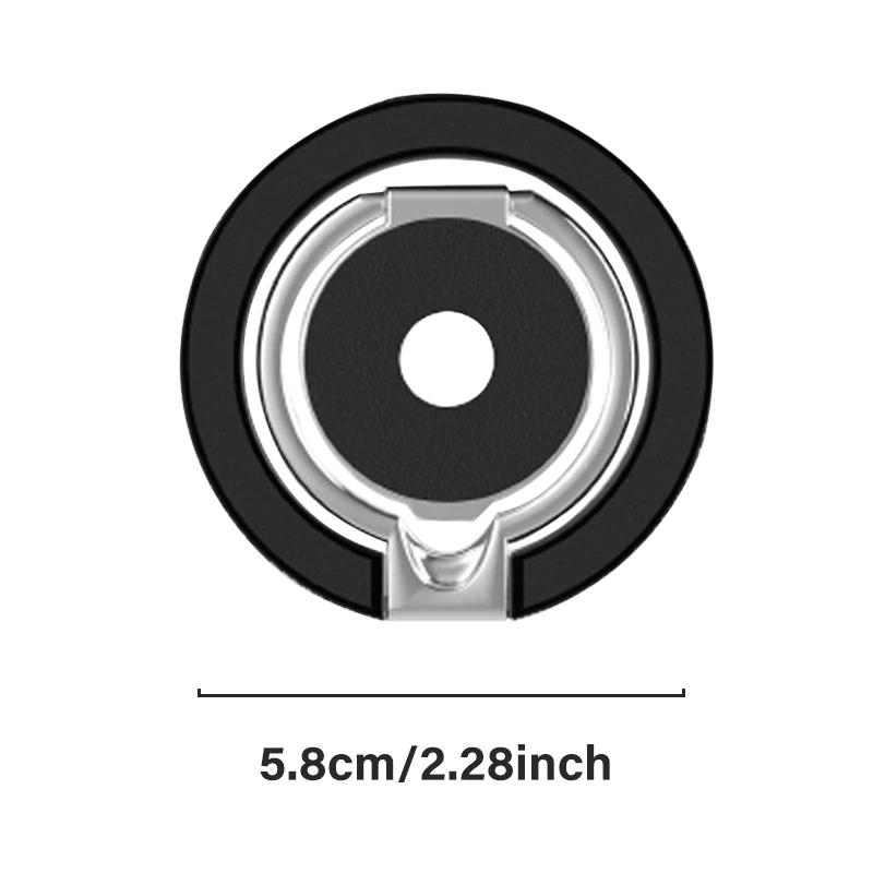Portable Cell Phone Magnet Stand for Magsafe Finger Ring 360° Rotation Double Magnetic Holder for IPhone 15 14 16