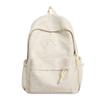 Schoolbag feeling schoolbag junior high school girl cute girl heart fashion bag bow backpack college student simple bag backpack