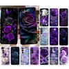 Purple Rose Phone Case For Motorola Edge 50 40 Pro 60 50 40 30 Ultra Neo Fusion Moto G Play G Stylus G Power G 2025