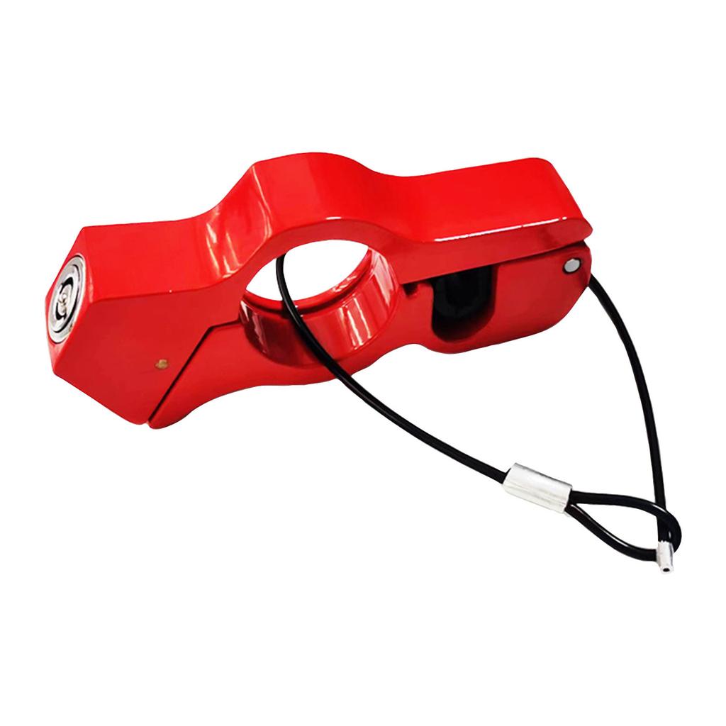 Motorcycle Handlebar Lock High Strength Aluminium Alloy -Theft Throttle Lock For Scooters Motorcycles And Atvs Heavy Duty Vehicle Security