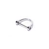 Car Keychain Thick Rod Classic D Shape Horseshoe Key Holder