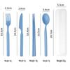 Cross-Border PP Tableware Set: Portable Knife, Fork, Spoon, Chopsticks - Custom Logo Available