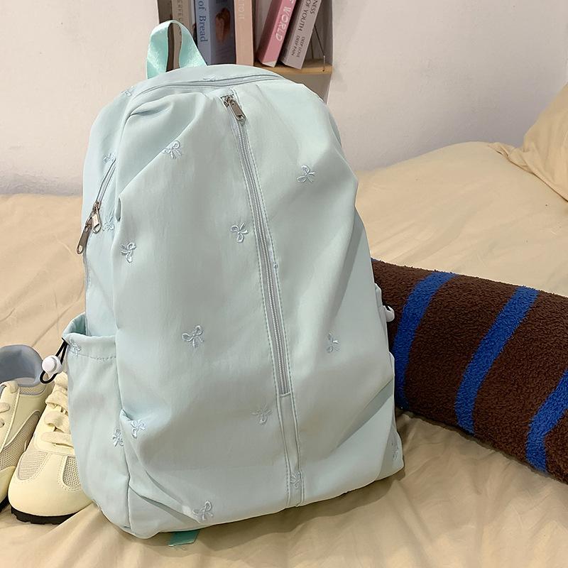 Simple Small Backpack for Girls High School and College Students