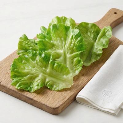 Realistic Artificial Lettuce Simulation Vegetable Models Ideal For Restaurant Displays, Photography Props, And Home Decorations