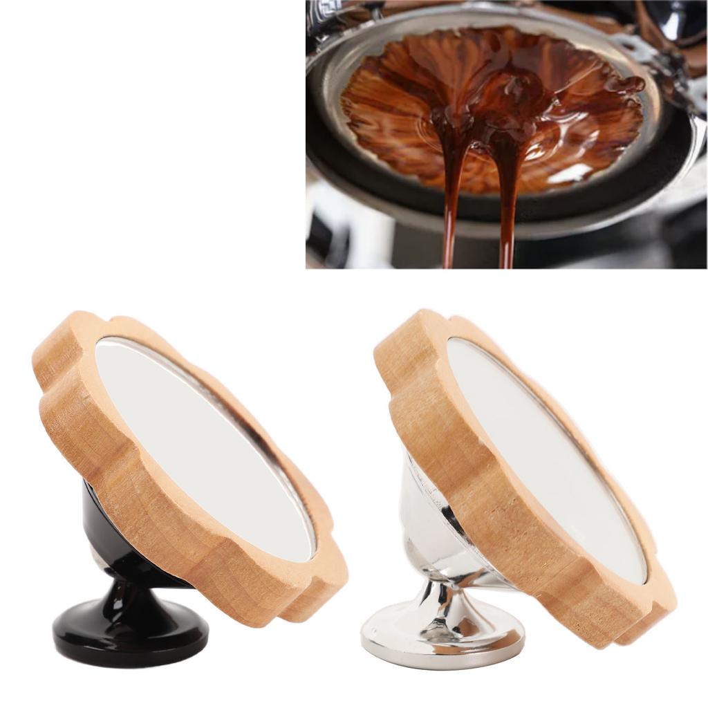 Coffee Machine Reflective Mirror Extraction Coffee Maker 360 Degree Rotating Visible Observation Mir