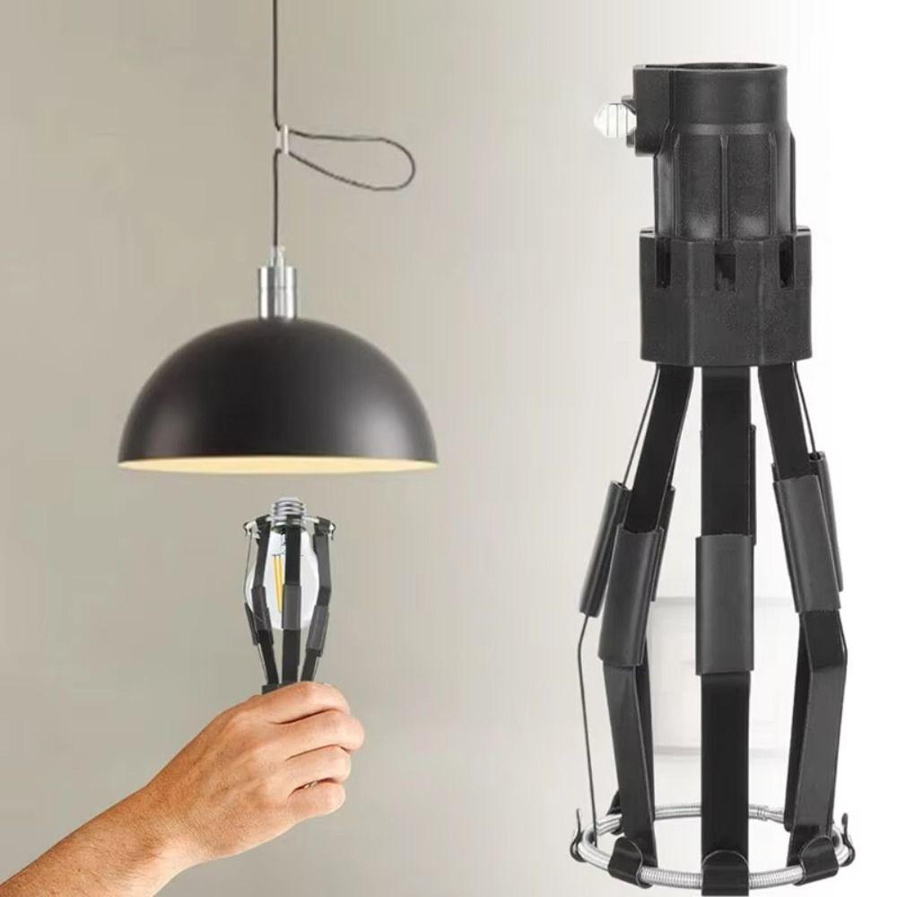 Spring Ring Buckle Design Light Bulb Picker Light Bulb Twisting Tool  High Ceilings Light