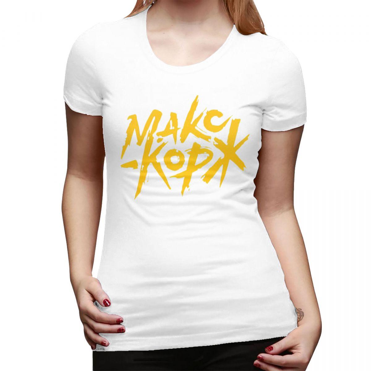 

Max Korzh Fan Makc Kop TShirt for Women Crew Neck Streetwear T Shirts Womens Tees Short Summer Clothes Tops S