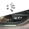 For Hyundai Elantra Avante 2016 2017 2018   Car Styling Cover Detector ABS Frame Seat Adjustment Knob Button Switch Trim