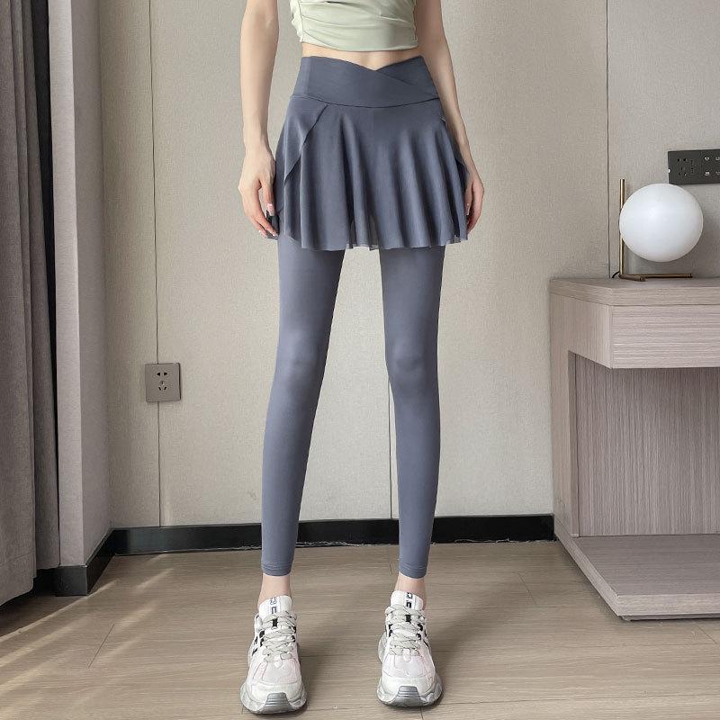 

Женский комплект спортивной одежды 2025 года с быстрой сушкой для бега, зала, тенниса, бадминтона, утренней пробежки, йоги – Высокий класс. XL