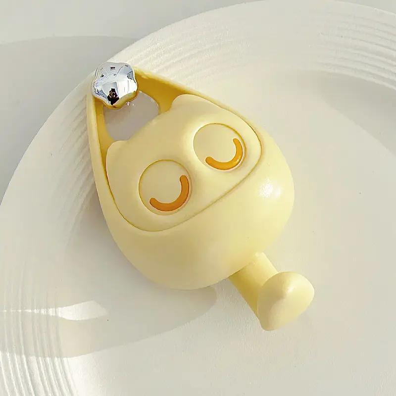 Wall Mounted Practical Cat Hooks Fashion Wall Hooks Adhesive Cat Key Holder Home Storage Utility Wall Home Decorations