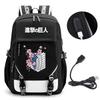 Animation Peripheral Student School Bag Large Capacity Computer Bag Outdoor Backpack