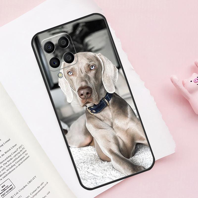 Weimaraner Dog Case For Samsung Galaxy M15 M35 M55 M51 M31 M21 M11 M16 M36 M56 M53 M12 M32 M52 M14 M34 M54