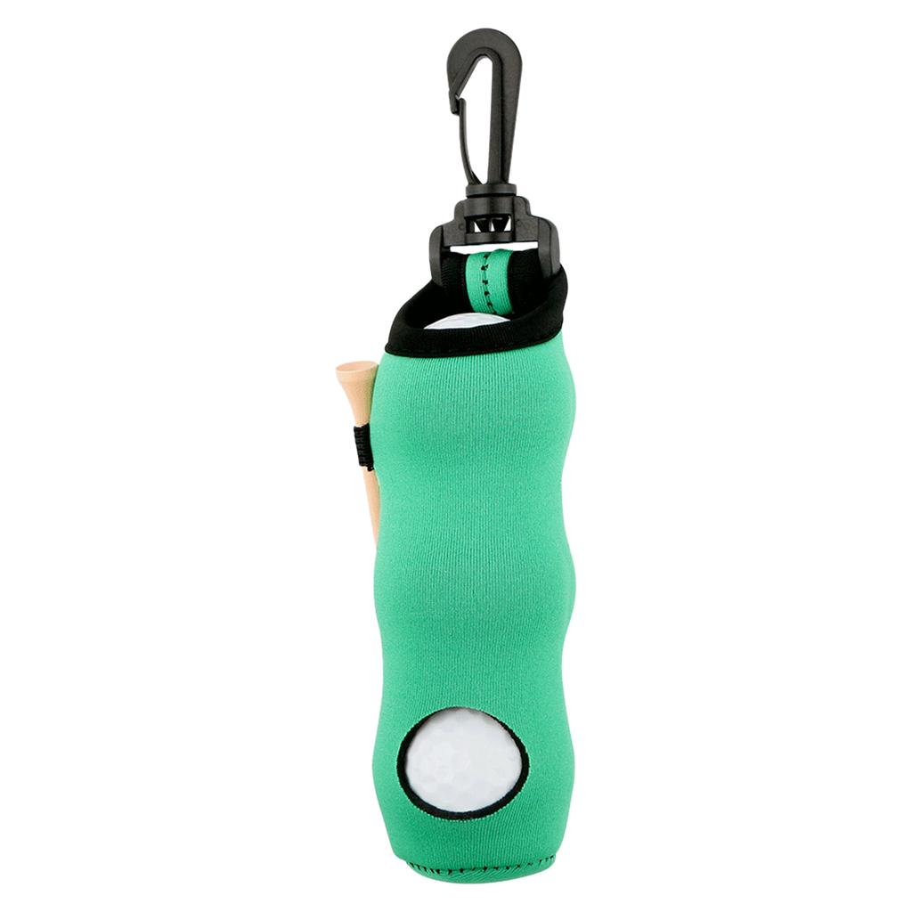 Golf Ball Carry Bag Holder 2 In 1 Golf Ball & Golf Tee Holder Pouch with Clip Gifts for Golf Lovers Friends