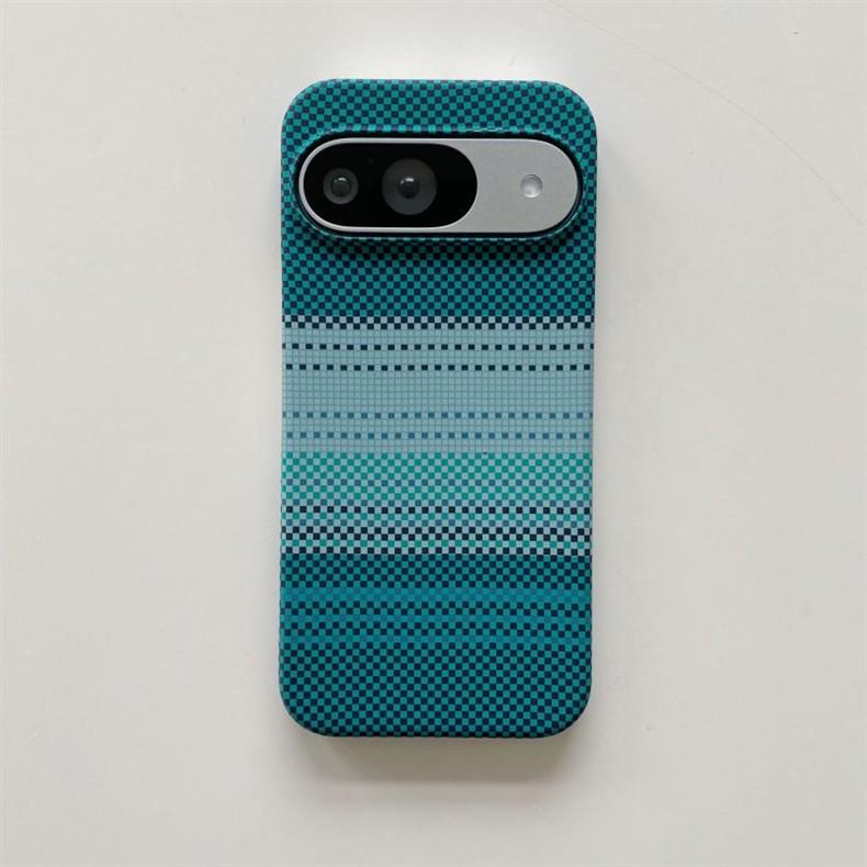 Google Pixel 9/8 Pro Magnetic Charging Kevlar Pattern Drop-Proof Case