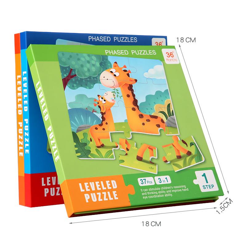 Magnetisches Baupuzzlespielbuch für Kleinkinder (1-3 Jahre) - Früherziehungsspielzeug