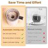 Self Stirring Mug 350ml Self Stirring Coffee Mug Magnetic Stirring Mug Stainless Steel Rotating Magnetic Self Stirring Mug