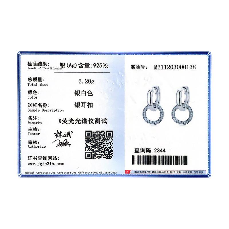 MODIAN Cercei cu picătură cerc de culoare aur trandafir Cercei cu picătură clasici din argint 925, rotund, transparent, CZ, pentru femei, bijuterii de nuntă