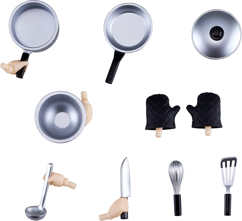 GOOD SMILE COMPANY Nendoroid Doll Kitchen Parts Movable Figure Set, Plastic, Painted,