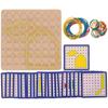 1 Set Wooden Graphic Learning Toy Kids Educational Toy Children Math Teaching Tool