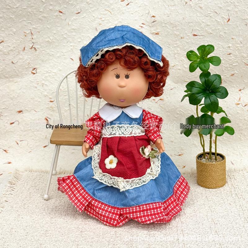 24cm Spanish Mia Potato Doll Dress-Up Set with Plush Outfit