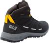 Hiking Shoes Jack Wolfskin Woodland 2 Texapore Mid (4051261) Black/burly Yellow XT