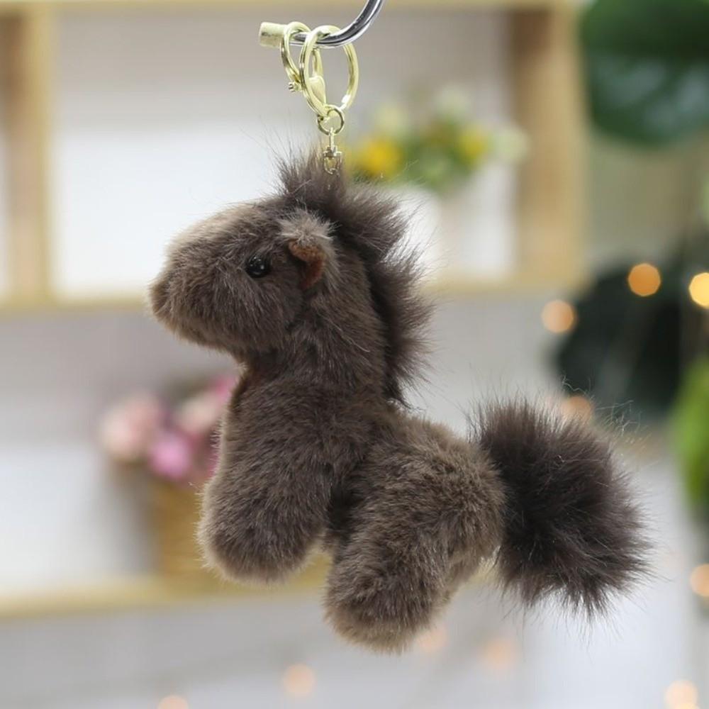 Stuffed Animals Backpack Charm PP Cotton Doll Toy Key Chain New Plush Doll Keychain Birthday Gifts