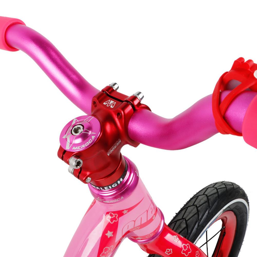 MEROCA S/P Bicycle 35MM Ultra Short Handle Stem Child Balance Slide Bike Short Handle Set Modified Stem