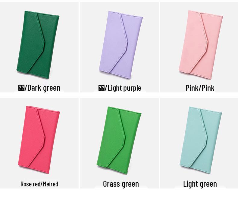 Tao Yin 2024 RFID Anti-Theft Passport and Card Holder: Simple, Solid Color, Multi-Functional for Travel