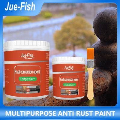 JUE-FISH Multipurpose Anti Rust Paint Metal Anti Rust Paint Anti-corrosion and Rust Free Paint Radiator Refurbishment Paint