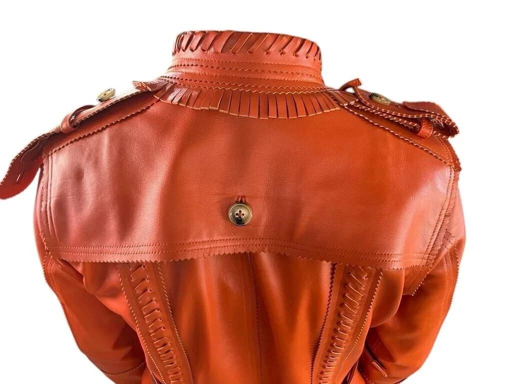 Overcoat Formal Design Women's Leather Trench Coat Genuine Lambskin Stylish Long