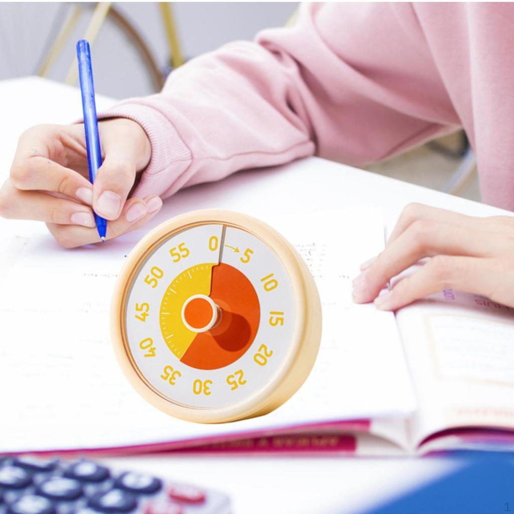 Visual Timer Baking Alarm Clock, Sound Cooker, with Ring Bell Memory, Count The Clock for