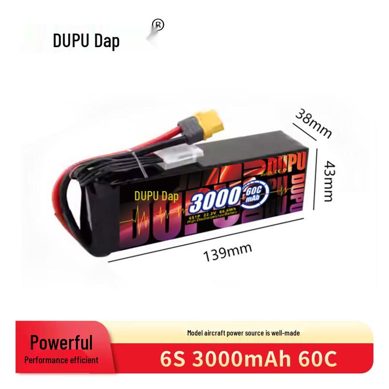 DUPU RC Model LiPo Battery with XT60 Plug