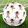 Messi Firande Storlek 5 Fotboll Maskinsydd Utomhusträning och Matcher Sportentusiast Gåvor Födelsedag Jul Bröllopsfest Gåva