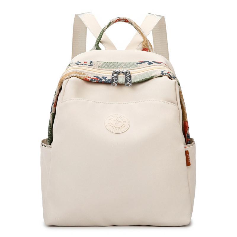 Schoolbag Japan and Korea Oxford Cloth Backpack Women's 1011 New Multi-Pocket Travel Small Backpack Light Work Commuter School Bag