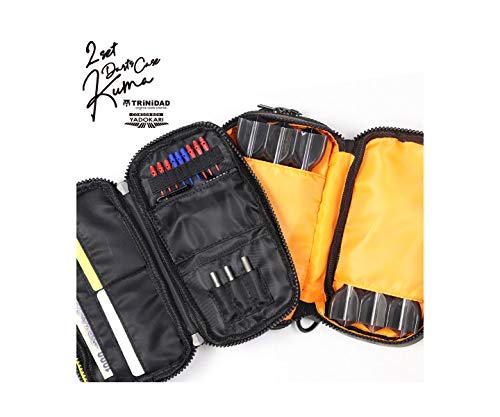 TRiNiDAD Darts Case KUMA Yellow Fabric Tdc2182
