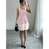 Women's Summer New Camisole Dress Contrasting Multi-layer Cake Dress