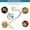 Lift Stand MixerSpiral Dough Hook for KP26M1X K5SS K5A KSM5 KP26M8X KL26M8X KS55