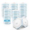 Sponge Disposable Toilet Brush Replacement Cleaner Pads for and Pools 48-Pack, Sinks, Bathtubs, Basins, Mops, (JEHONN Only)