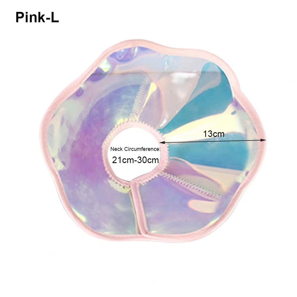 Waterproof Cat Collar Colorful Laser Cat Anti-scratching Collar Cat Neck Ring  Behavior Control