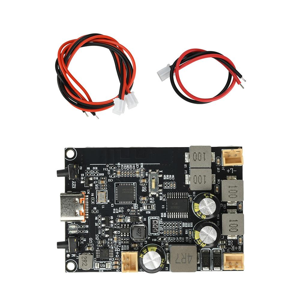 DC 5V TWS Bluetooth Amplifier Module 2*10W 2.0 Stereo Bass Boost Algorithm Audio Power Amplifier Board Type-C with PH2.0 port