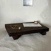Badezimmer Valet-Schale Holz-Organizer für Kosmetik, Schmuck, Parfüm, Kerze, Schlüssel Holz Dekorative Schale für Küche Eingangsbereich