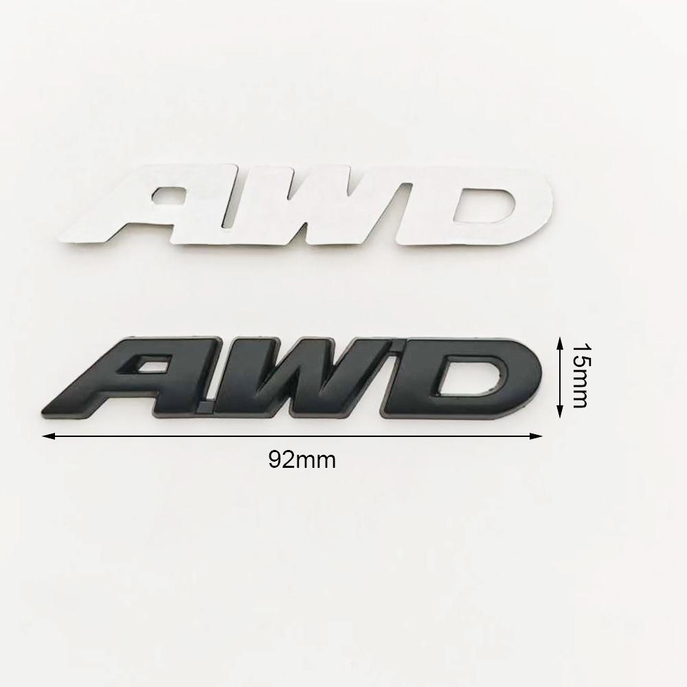 3D Metal Black HYBRID SYNERGY DRIVE V8 LIMITED AWD 4WD Logo Emblem Car Sticker Fender Trunk Badge For  RAV4 RS Accessories